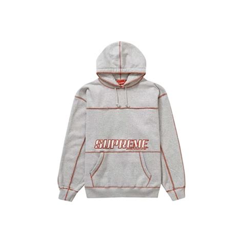 supreme stitched hoodie